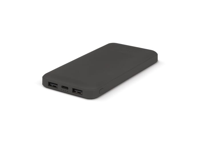 Powerbank 10 000 mAh à personnaliser Rock Gris foncé